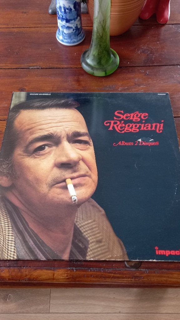 Vinyl 33t (2vinyles) Serge reggianni, Enlèvement, Comme neuf, Pop