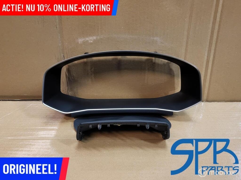SEAT TARRACO 5FJ VIRTUAL TELLER OMRANDING ZWART Aluminium, SEAT, Nieuw, Ophalen of Verzenden, Seat
