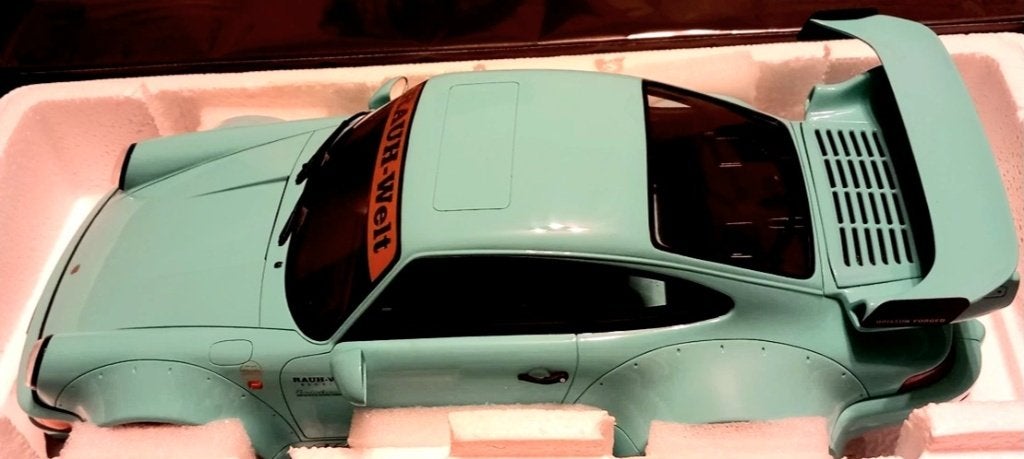 1/12 Porsche 964 RWB Rauh-Welt Begriff Tiffany 2020 GTSpirit, Enlèvement ou Envoi, Neuf, 1:9 à 1:12, Voiture