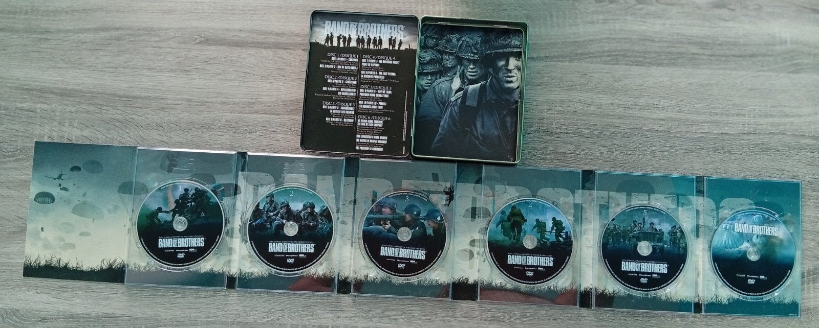band of Brothers oorlog serie Tom Hanks, Cd's en Dvd's, Engels, Vanaf 16 jaar, Nederlands, Ophalen of Verzenden