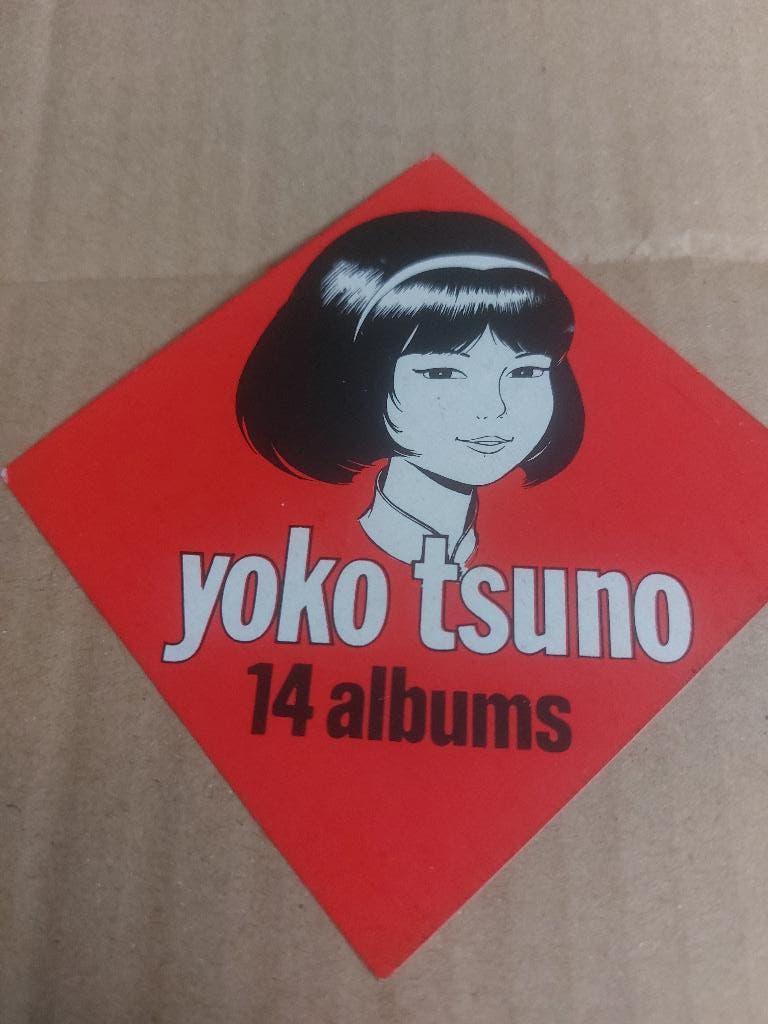 Sticker Yoko Tsuno 14 albums, Ophalen of Verzenden, Zo goed als nieuw