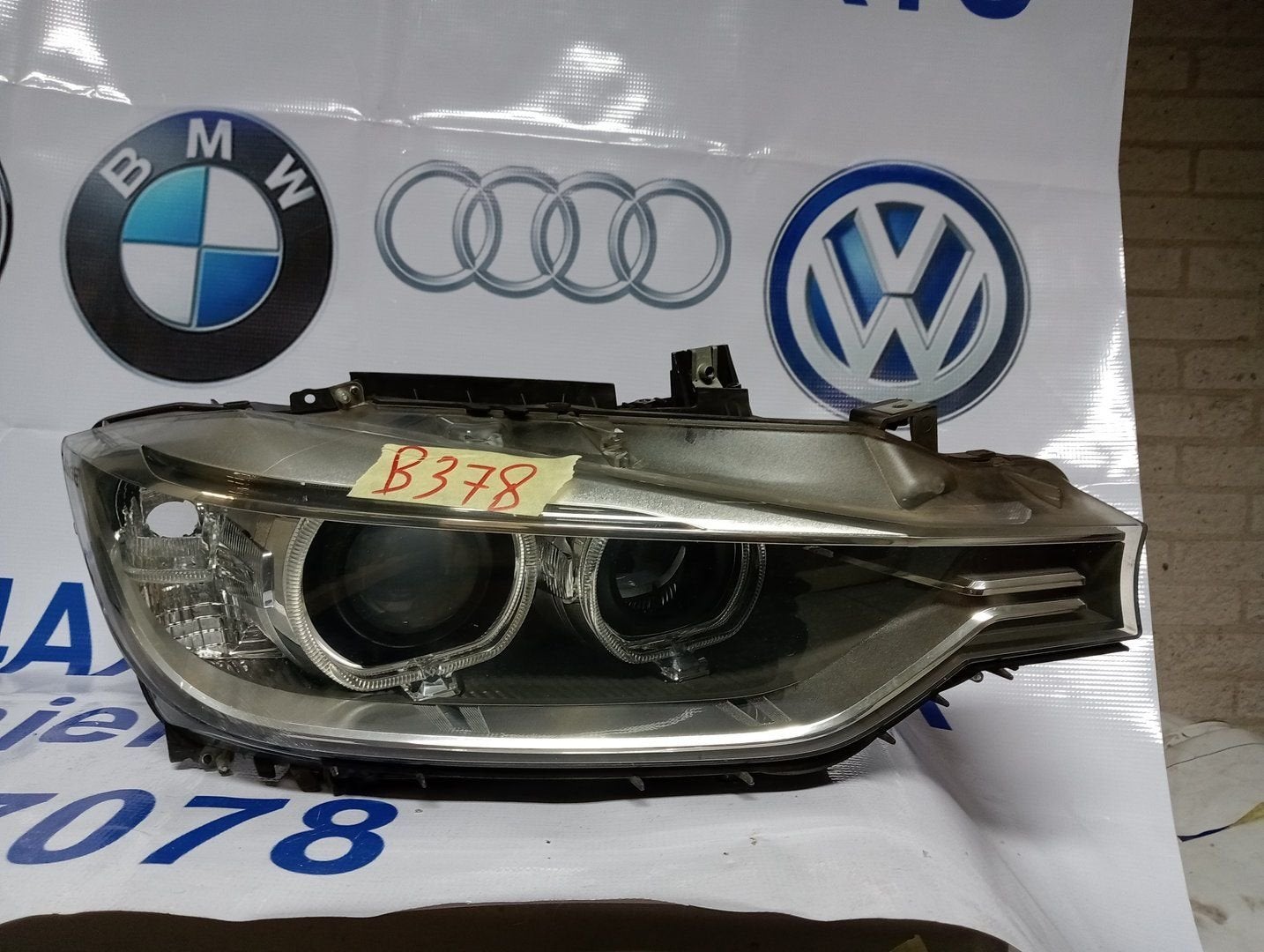 BMW 3 SERIE F30 F31 XENON LED KOPLAMP RECHTS 63117259526, Gebruikt, -, -, Ophalen of Verzenden