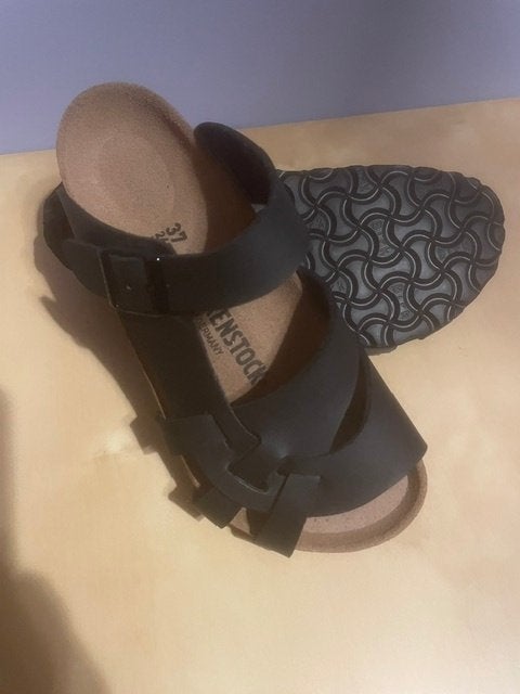Birkenstock Pisa, Kleding | Dames, Schoenen, Ophalen, Zwart, Nieuw, Sandalen of Muiltjes