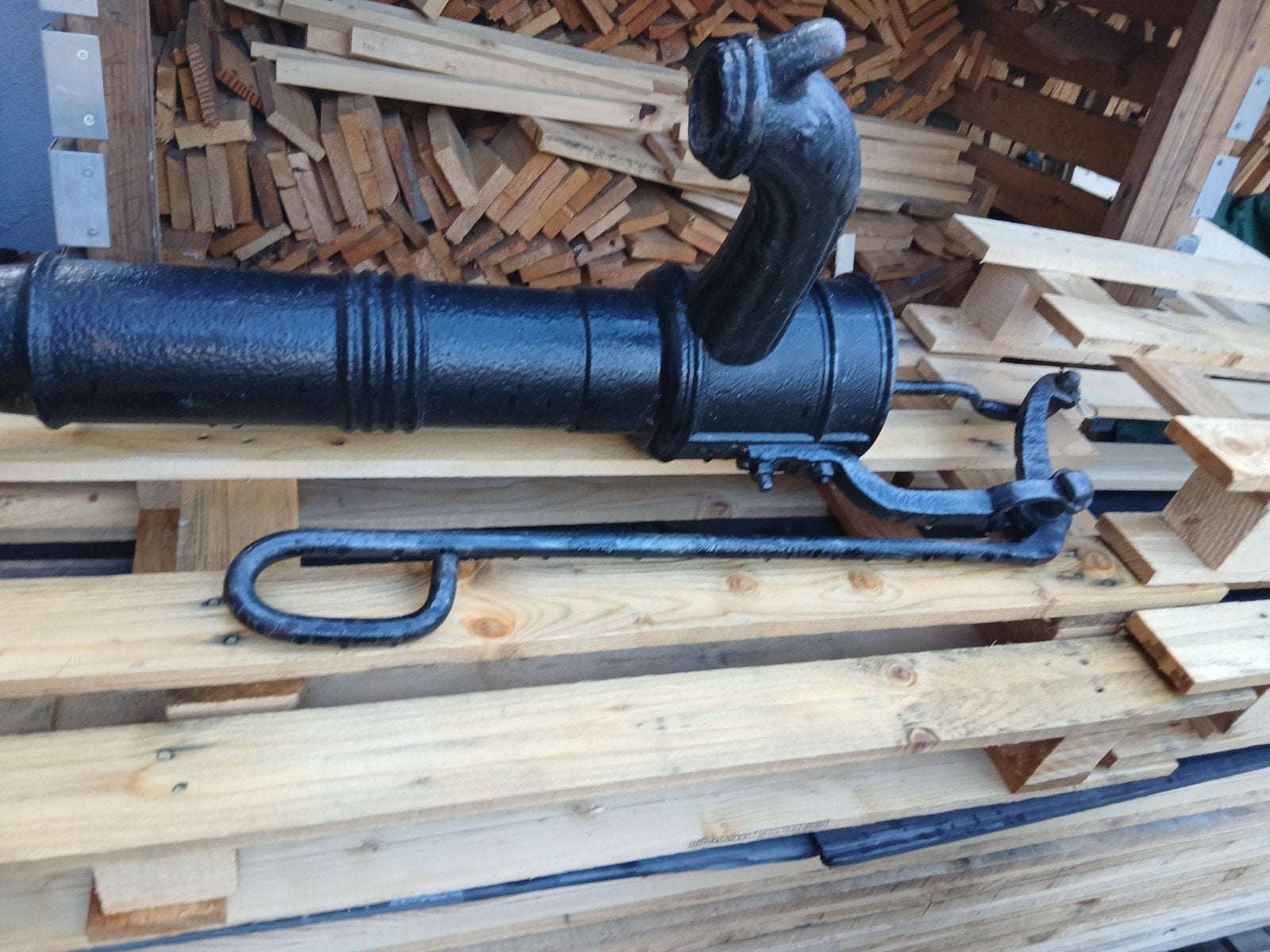 Waterpomp, Ophalen