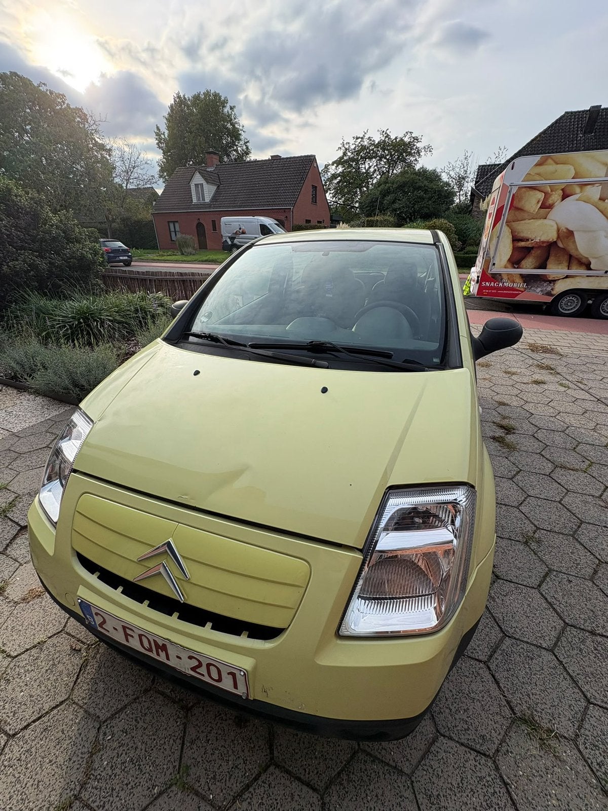 Citroën C2, Autos, Vitres électriques, Achat, Jaune, Boîte manuelle
