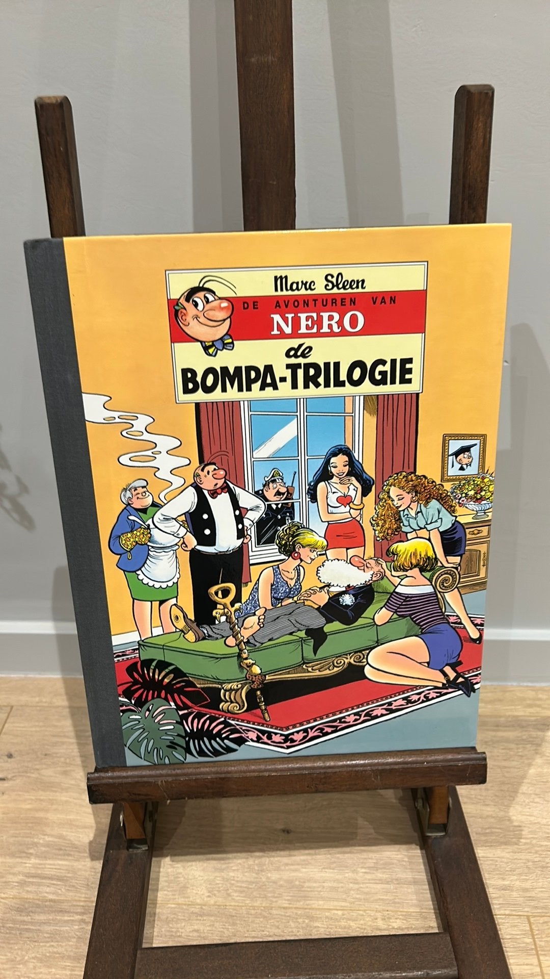 Marc sleen nero luxe bompa-trilogie genummerd gesigneerd, Boeken, Ophalen of Verzenden, Nieuw
