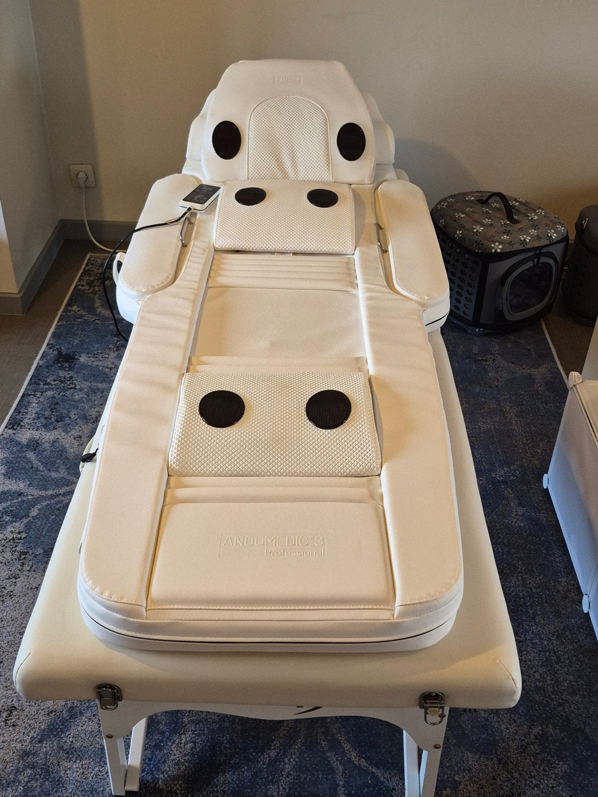 relac en ontspannen  ecru, Sports & Fitness, Produits de massage, Enlèvement, Neuf, Table de massage