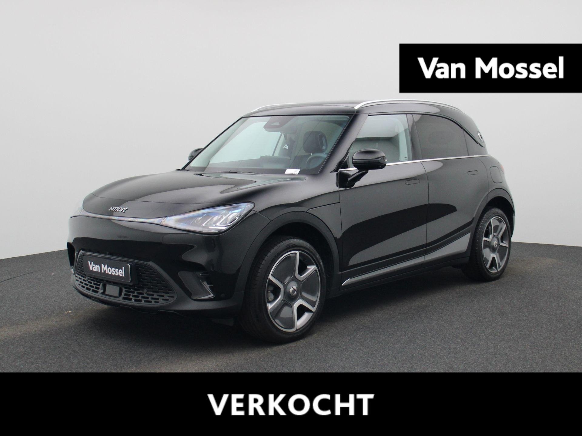 smart #1 66 kWh Pro+ Autom., Auto's, Automaat, Gebruikt, Zwart, 1875 kg