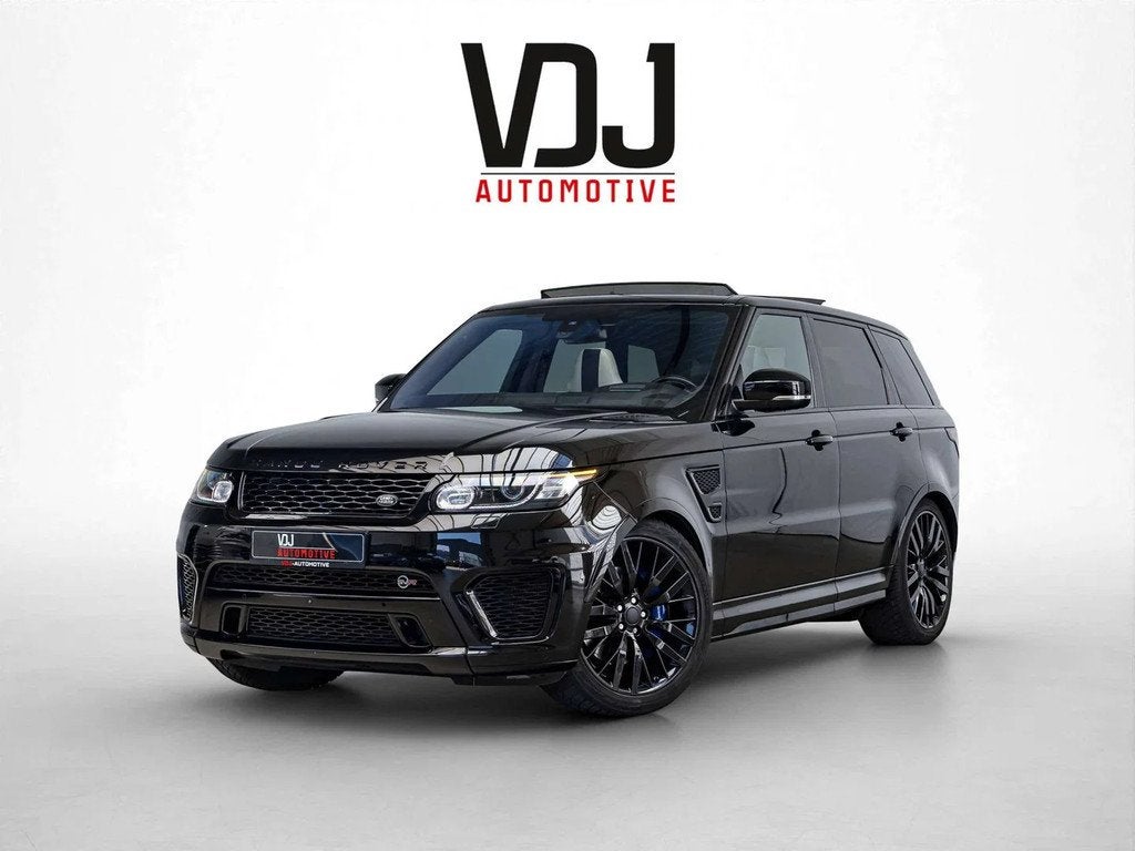 Land Rover Range Rover Sport 5.0i V8 SVR|PANO|HEAD-UP|HEATED, Cuir, Entreprise, 5000 cm³, 5 portes