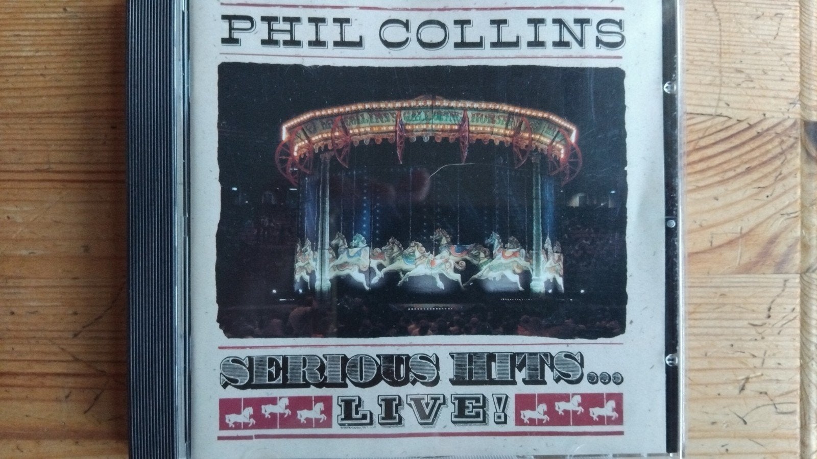 CD van PHIL COLLINS „Serieuze hits... live”, Gebruikt, Ophalen of Verzenden, Alternative Rock, Album