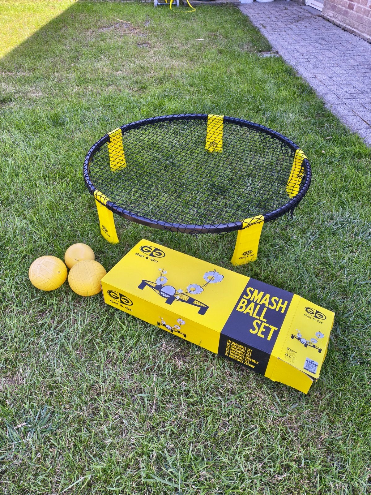 Smash ball set incl ballen, Ophalen