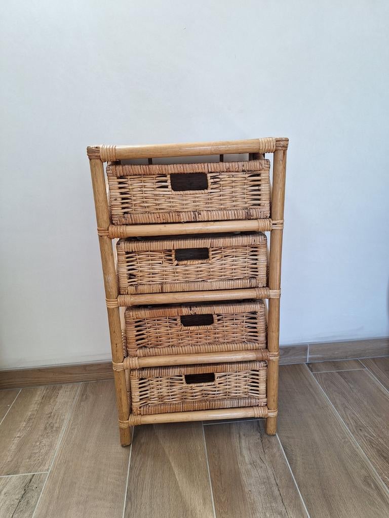 Ladekast bamboe en rotan, Ophalen