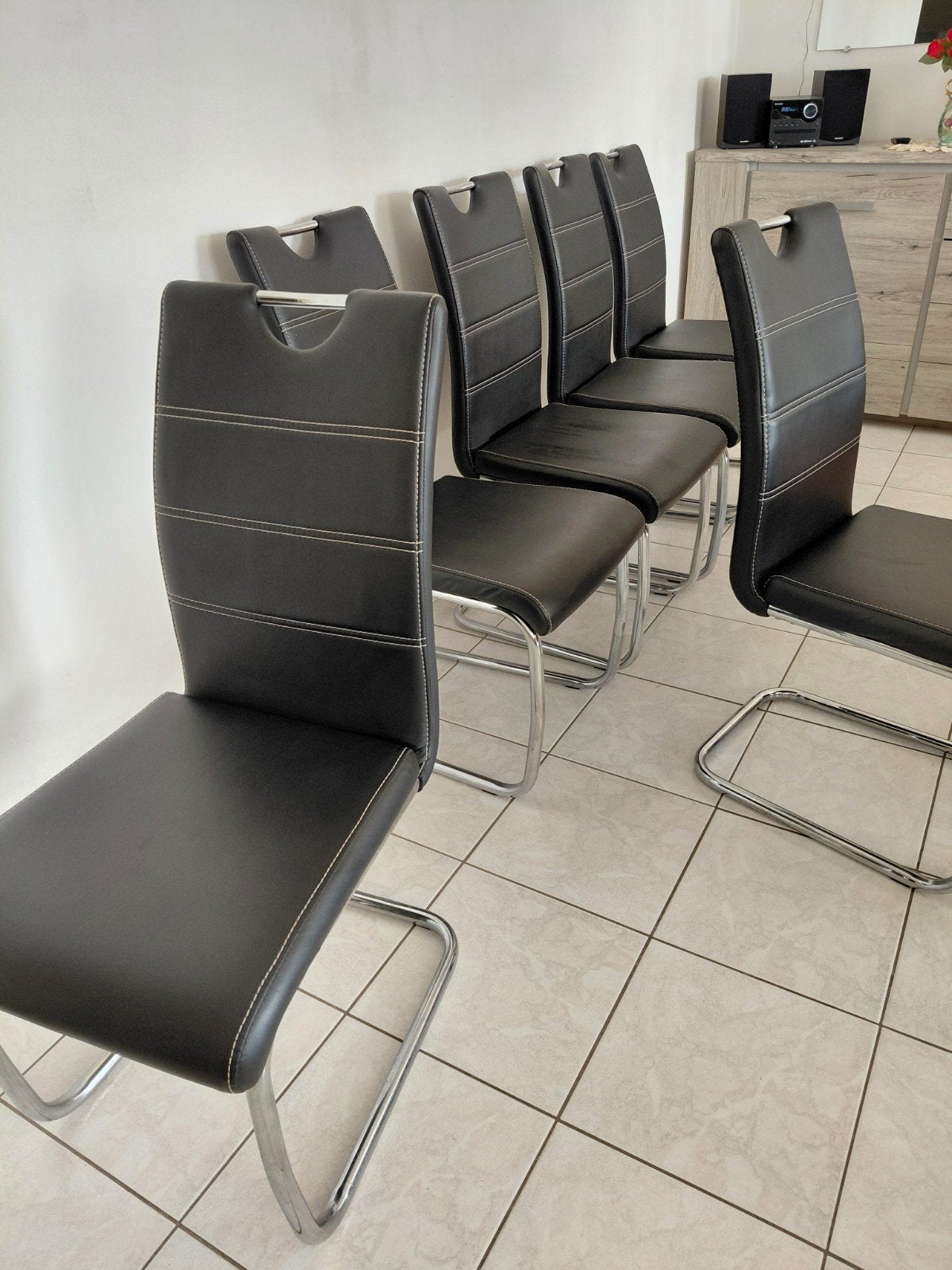 stoelen, Ophalen, Vijf, Zes of meer stoelen