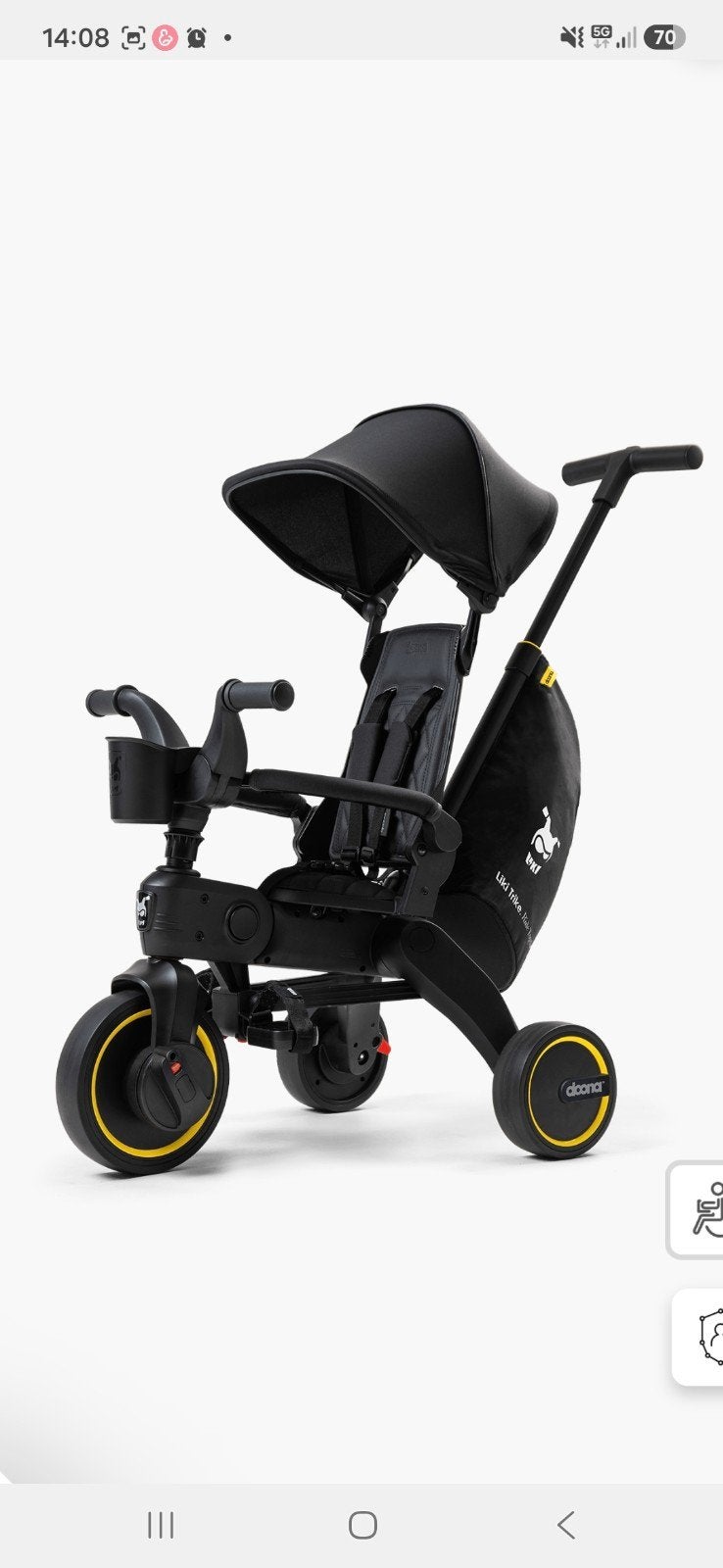 Vélo pliable à 3 roues, Enlèvement