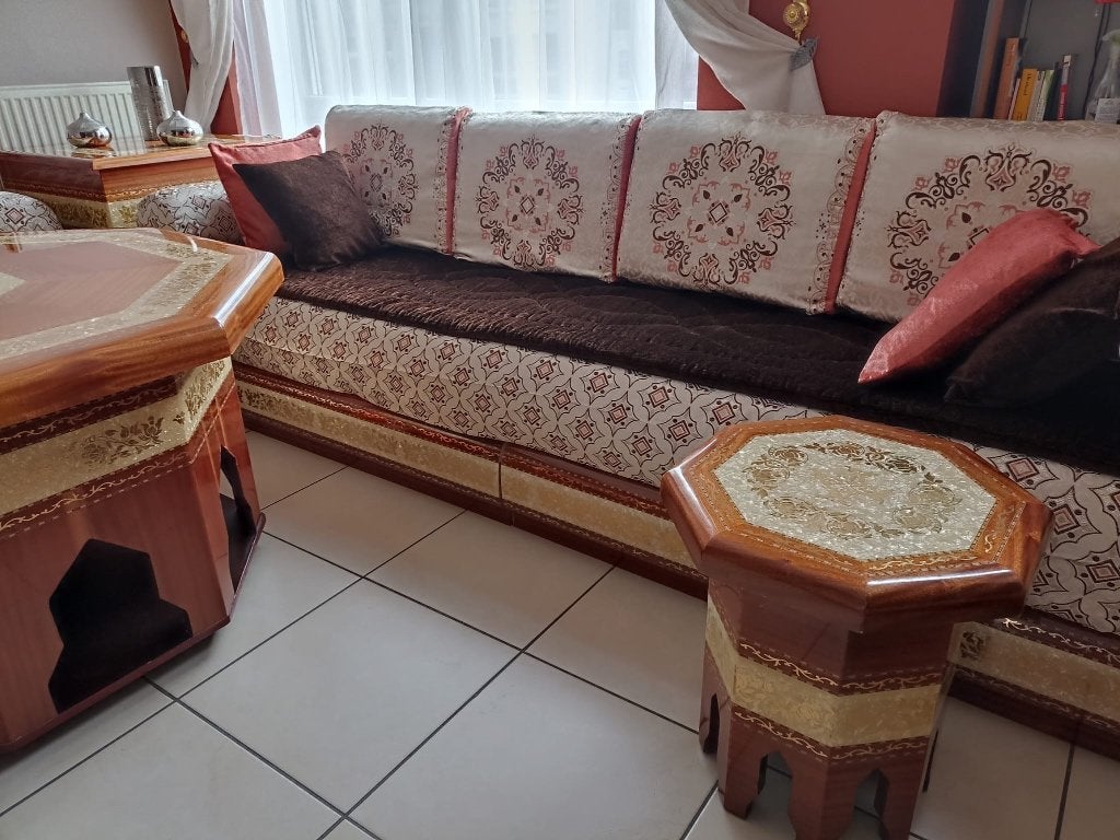 2 petites tables à vendre, Neuf, Rond, Enlèvement, Moins de 50 cm