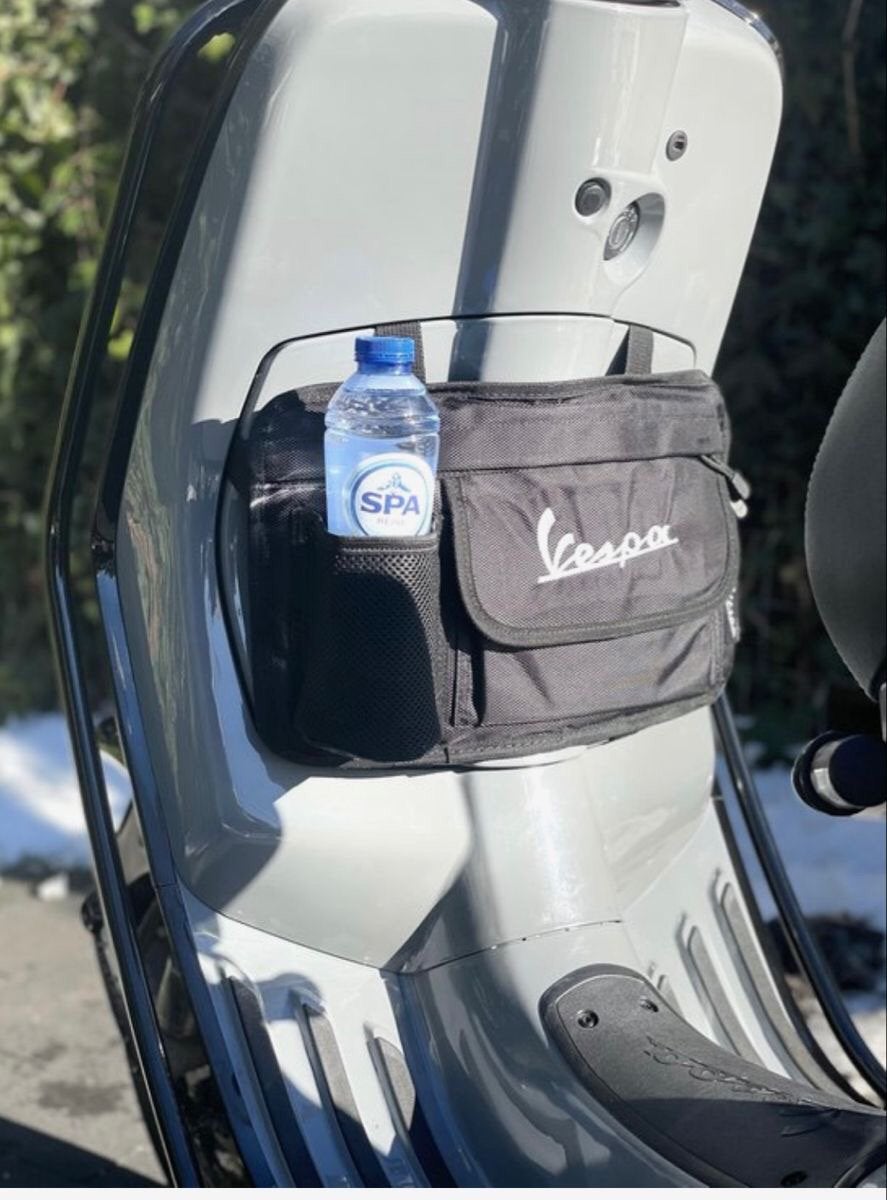 Vespa zakje, Ophalen