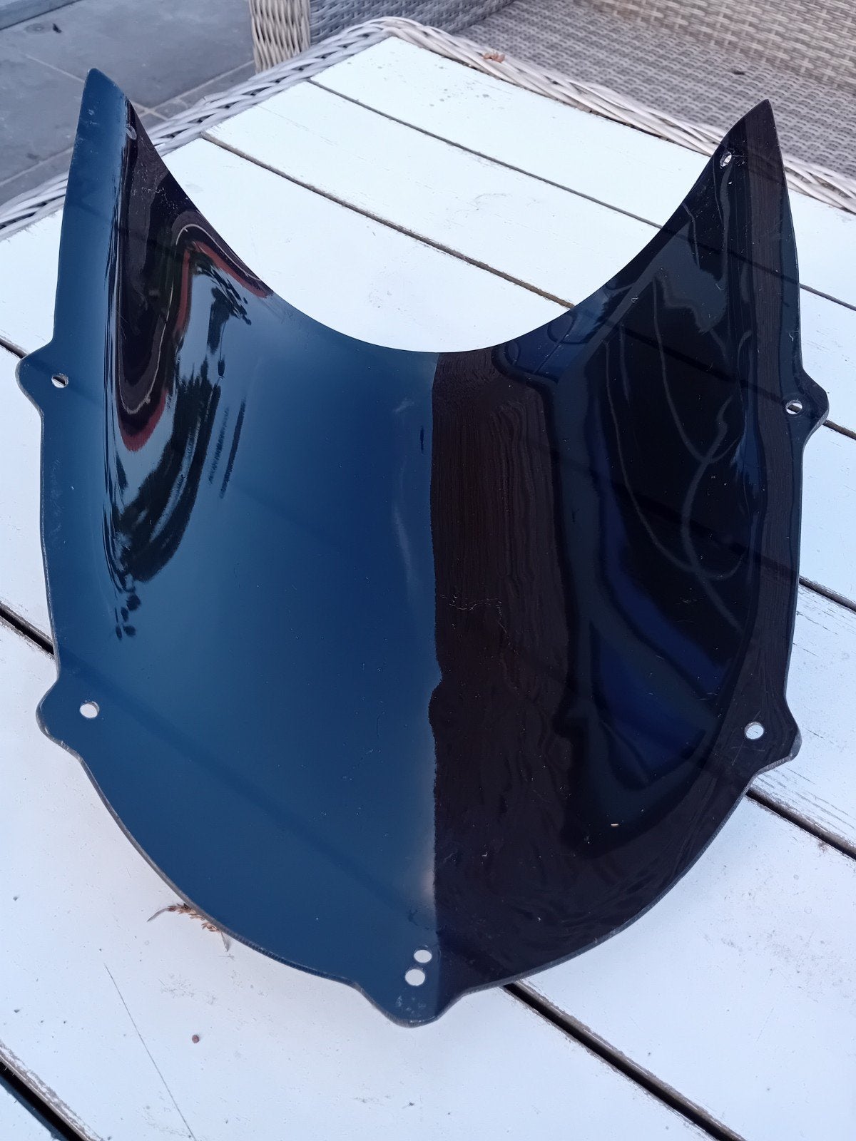 aprilia rs 125 voorruit, Ophalen