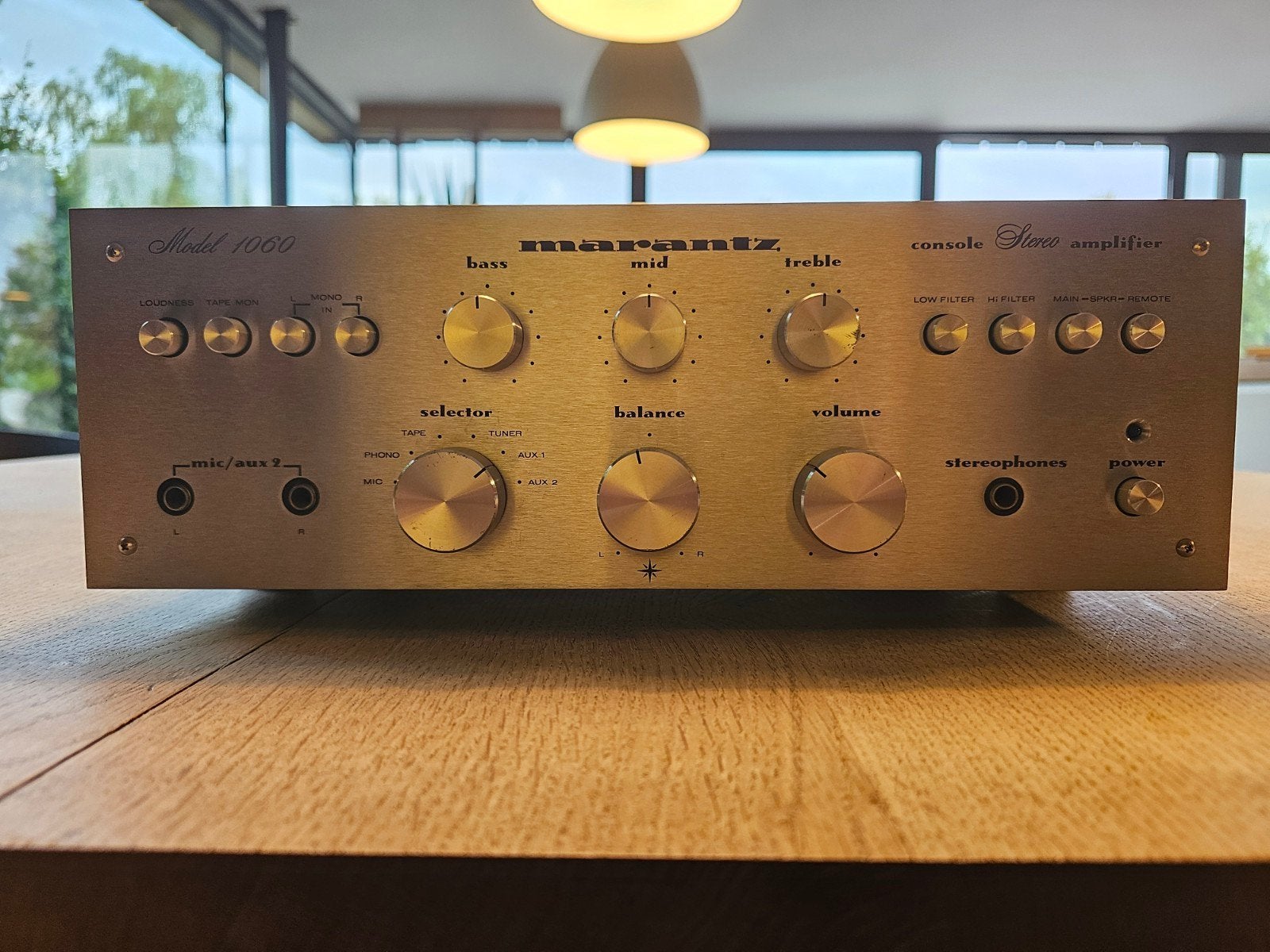 Marantz 1060, Marantz, Moins de 60 watts, Comme neuf, Enlèvement