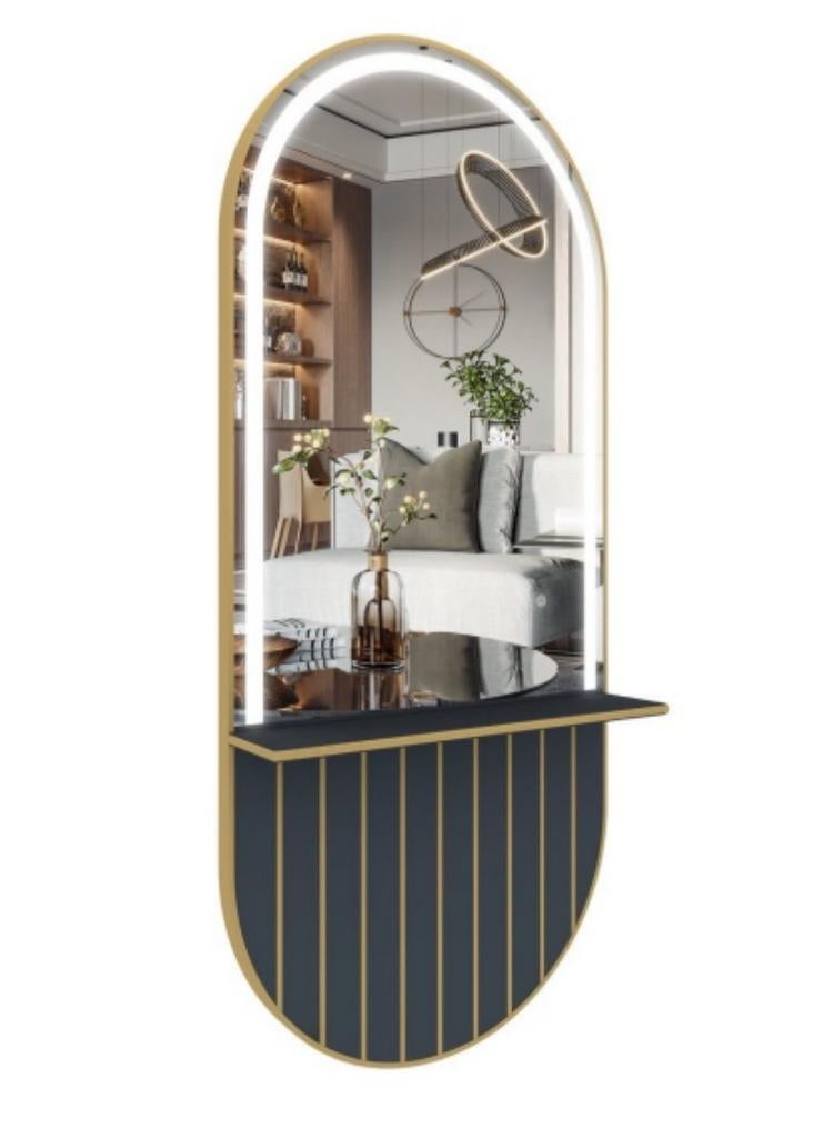 MIROIR LED AVEC TABLETTE