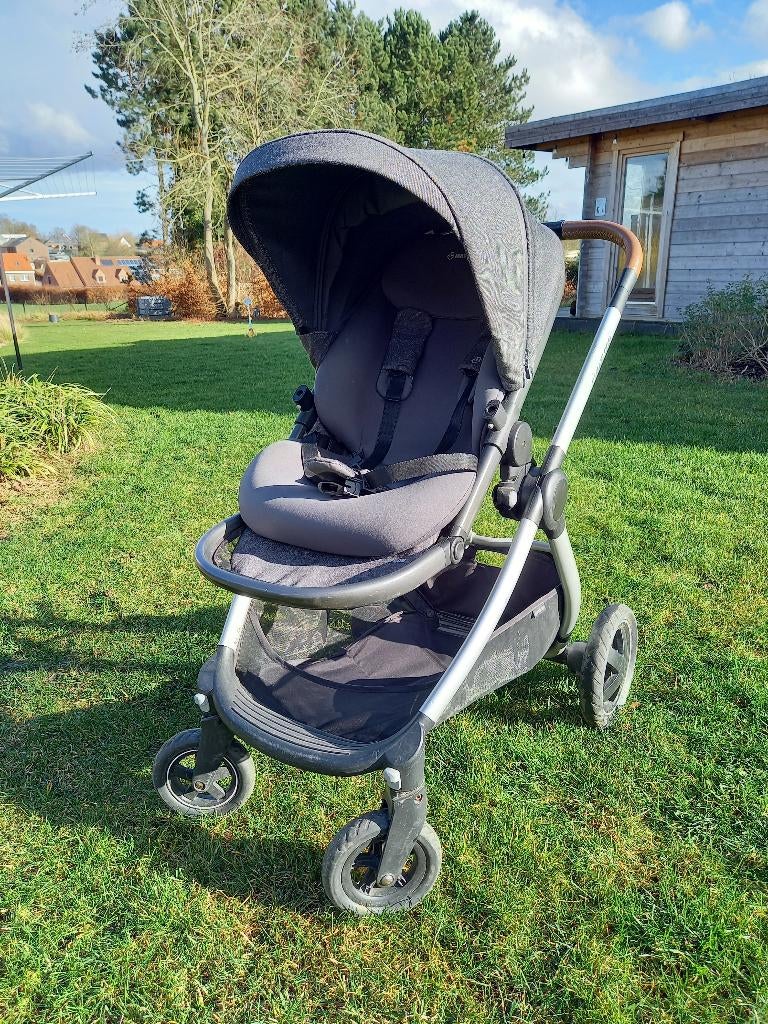 Kinderkoets stroller Maxi Cosi Nomad Grey, Kinderen en Baby's, Ophalen, Gebruikt, Verstelbare duwstang, Combiwagen