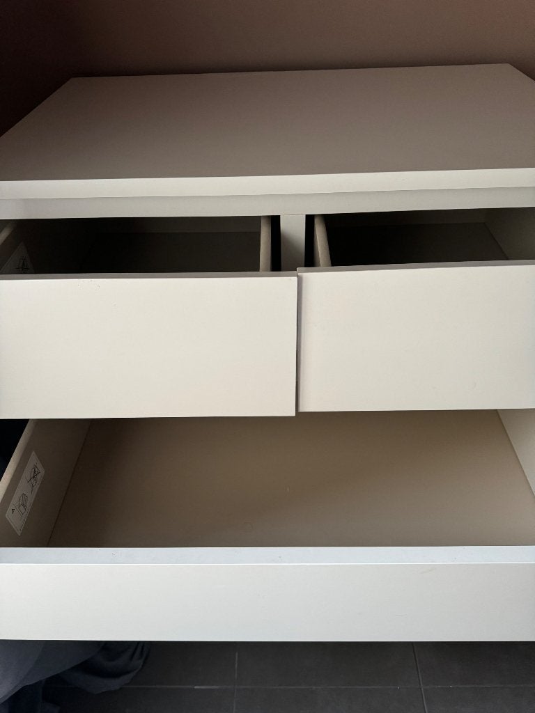 Malm ladekast, Ophalen, Gebruikt, 5 laden of meer, 100 tot 150 cm