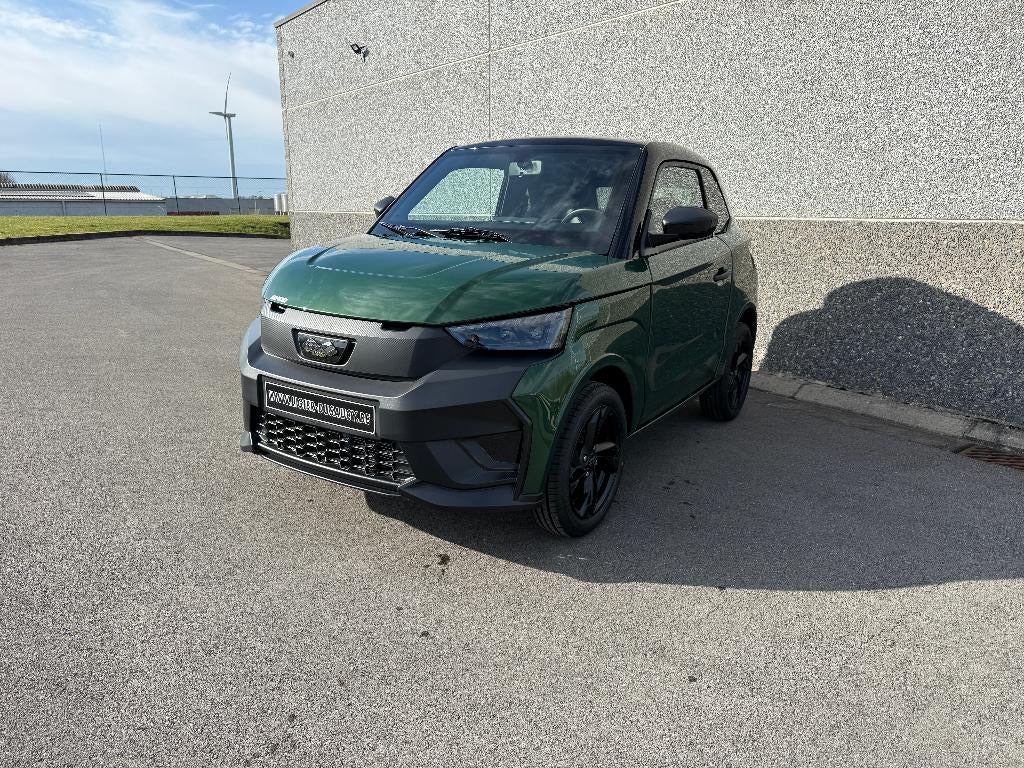 Ligier Js 50C Elite Elect ,direction assistée, Clim,Carplay, Auto's, Aixam, Bedrijf, Te koop, Elektrisch, Automaat, Groen, Leder