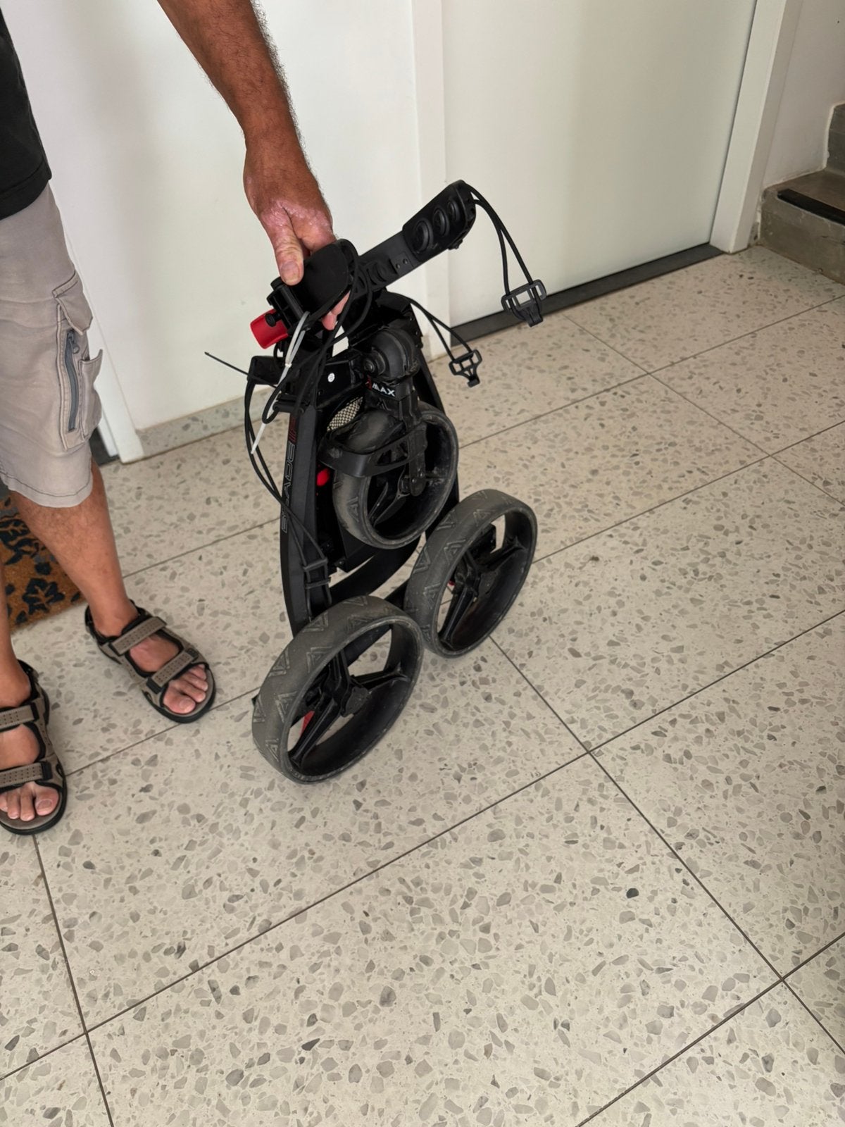 Golftrolley Big Max, Sport en Fitness, Golf, Ophalen, Zo goed als nieuw