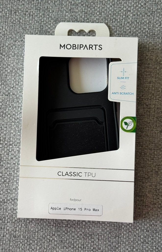 153. Cover iPhone 15 Pro Max zwart NIEUW, Télécoms, Téléphonie mobile | Housses, Coques & Façades | Apple iPhone, Neuf, Façade ou Cover