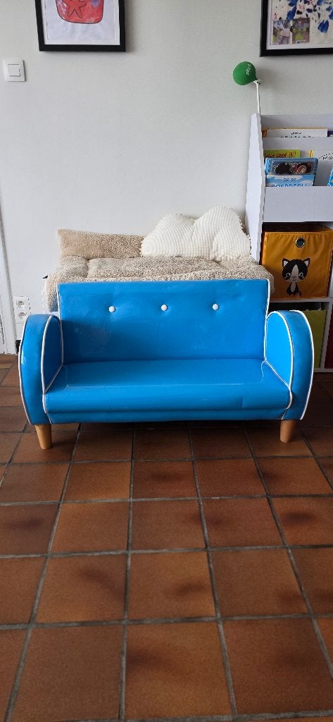 Kinderzetel blauw, Kinderen en Baby's, Kinderkamer | Tafels en Stoelen, Ophalen, Zo goed als nieuw