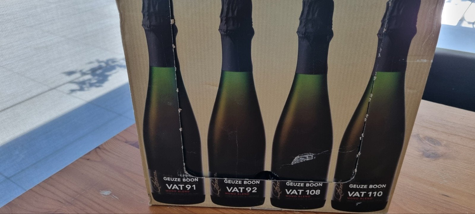 geuze boon vat flesjes 37,5cl 91.92,108,110, Enlèvement, Bouteille(s)