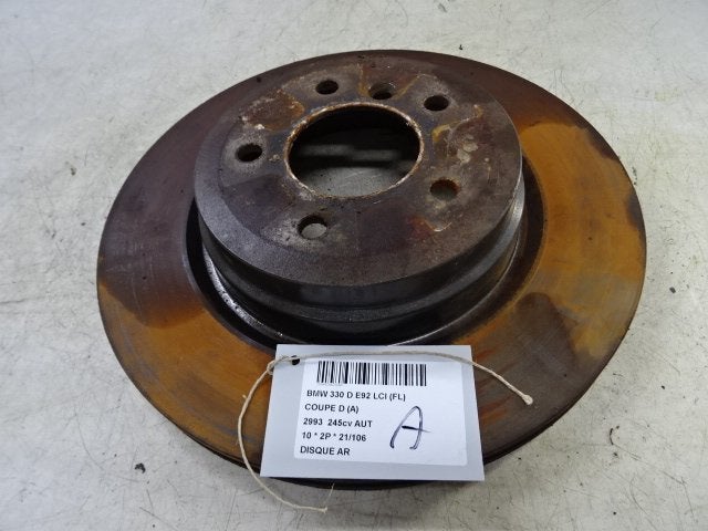 FREIN DISQUE ARRIÈRE BMW 3 serie (E92) (01-2005/12-2013), Utilisé, BMW
