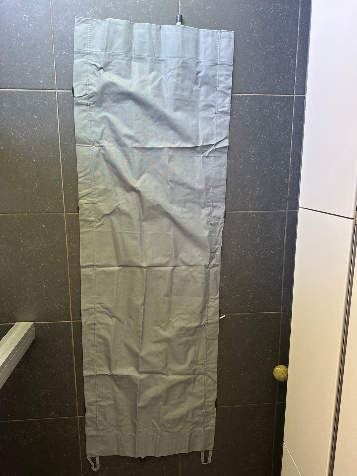 Lit de camp, lit de camping gris/lit scout, 1m82 x 60cm, Enlèvement ou Envoi, Utilisé, Accessoire de mobilier de camping