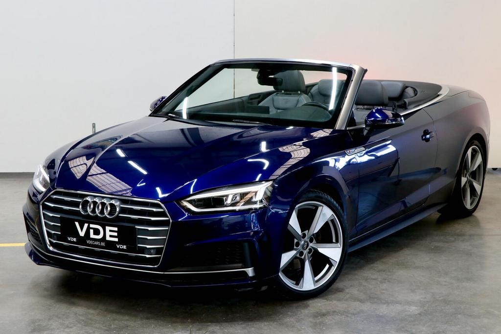 Audi A5 40 TFSI Cabrio | Sline | Stronic, 4 zetels, Euro 6, 4 cilinders, Bedrijf