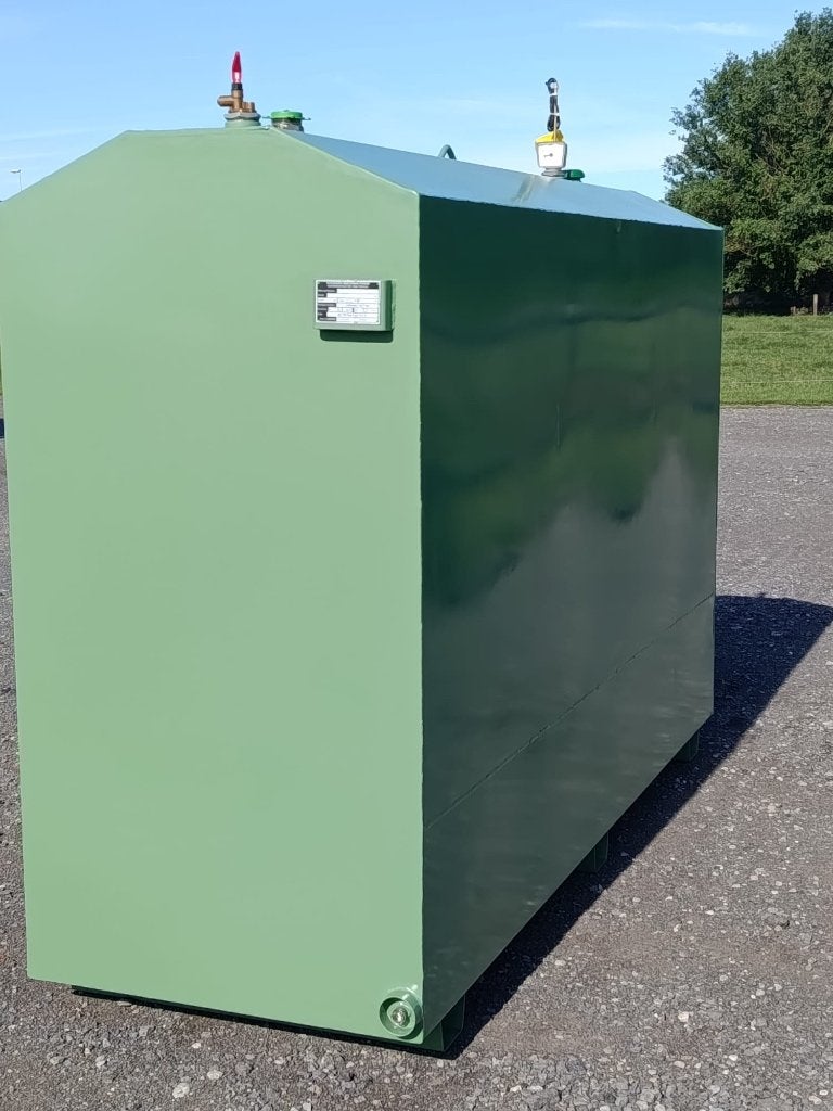 Dubbelwandige mazouttank, Ophalen, Gebruikt