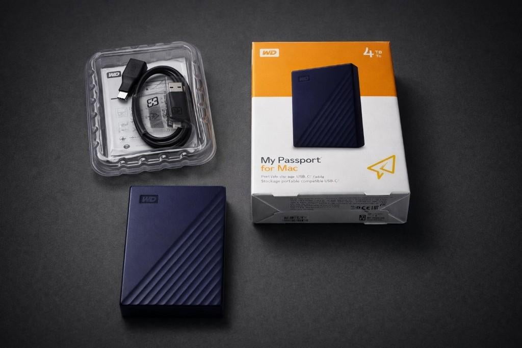 Disque dur externe Western Digital 4 TB My Passport, Informatique & Logiciels, Disques durs, Comme neuf, Externe, USB, Enlèvement ou Envoi