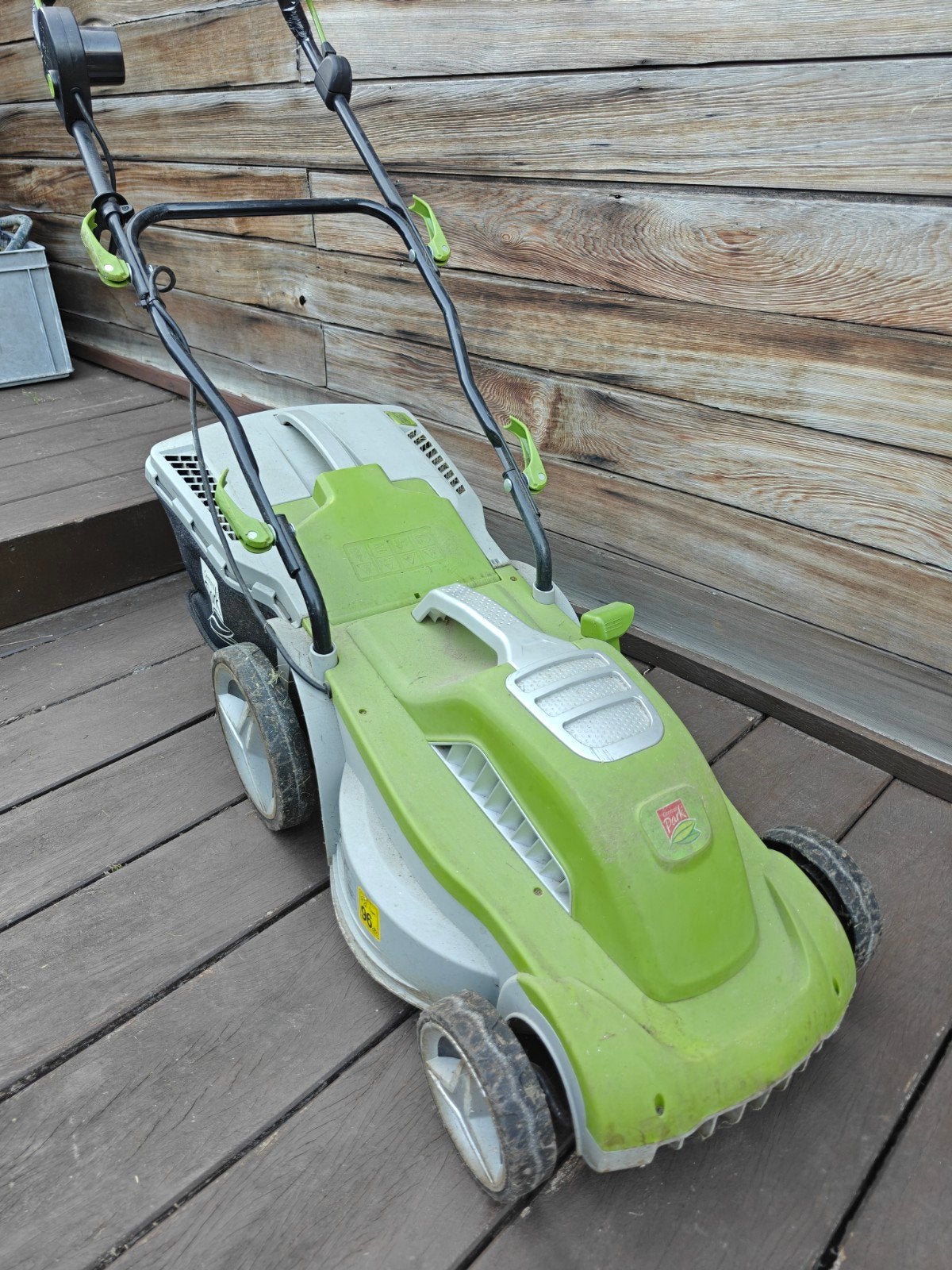 Grasmaaier 1600w 38cm, Central park, Tondeuse rotative, 30 à 39 cm, Enlèvement