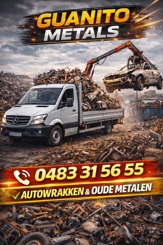 Oud ijzer oude metalen en autowrakken 0483 31 56 55, Ophalen