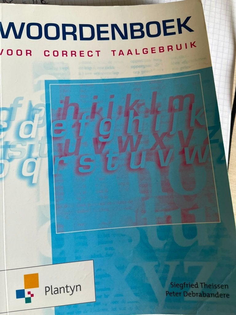 Woordenboek voor correct taalgebruik, Boeken, Ophalen of Verzenden, Zo goed als nieuw, Hogeschool, Peter Debrabandere