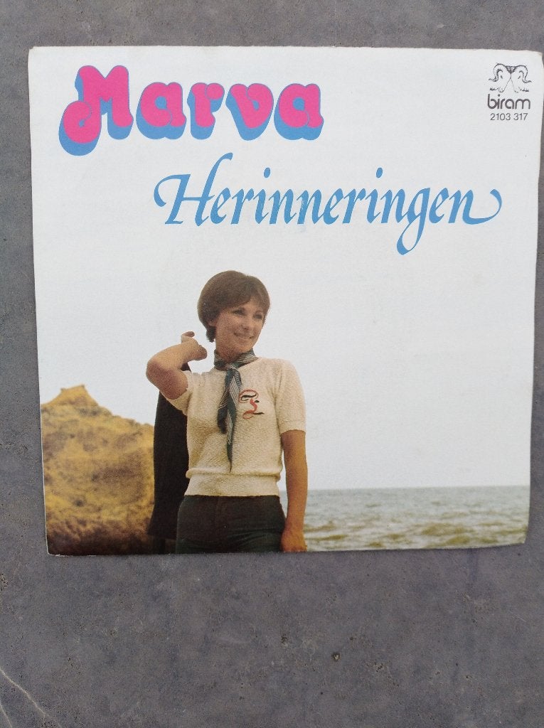 Marva: "Herinneringen"/Marva-SETJE!, Pochette photo, Enlèvement ou Envoi