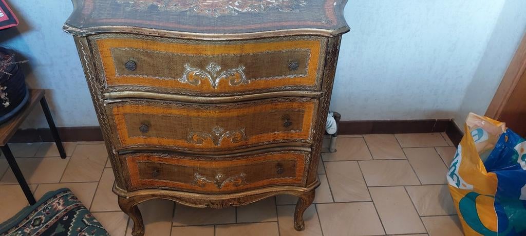 Oud kastje, Ophalen, Gebruikt, 50 tot 100 cm, 3 of 4 laden