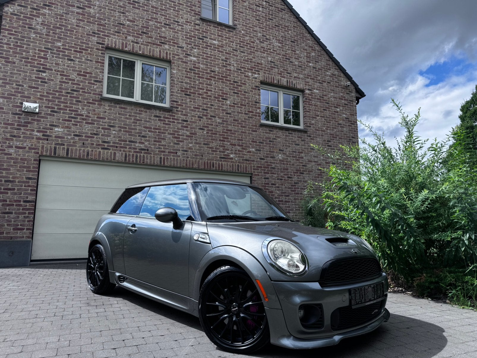 Mini Cooper JCW 1.6i, Recaro,Navi,Xenon, Autos, Mini, Cuir et Alcantara, 155 kW, Noir, Particulier