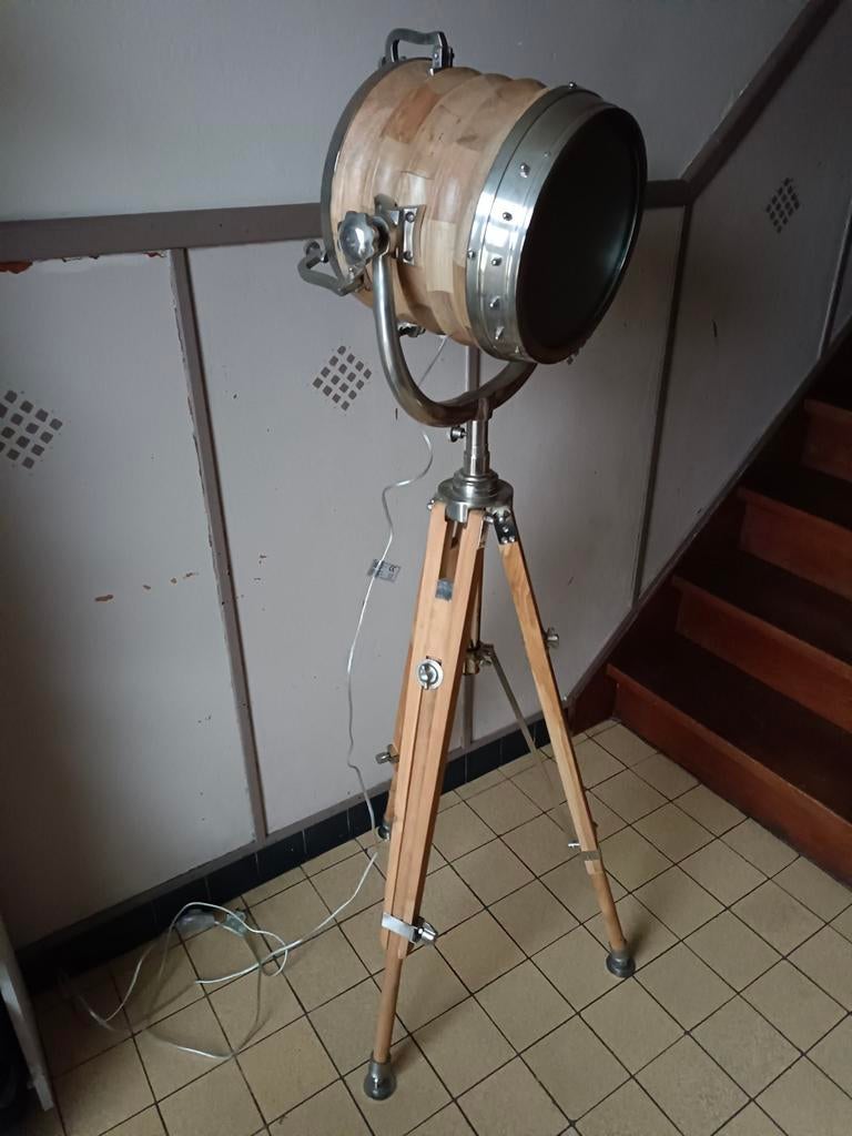 Riviera Maison studio lamp, Huis en Inrichting, Ophalen, Gebruikt, 100 tot 150 cm, Retro