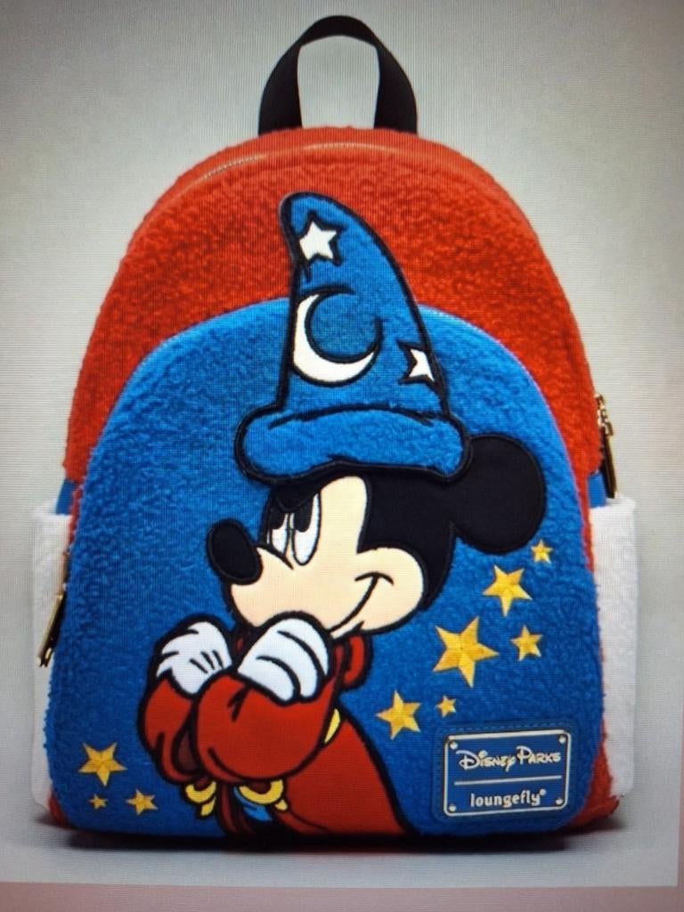 Sac loungefly Mickey sorcier teddy, Verzamelen, Disney, Ophalen, Mickey Mouse, Nieuw