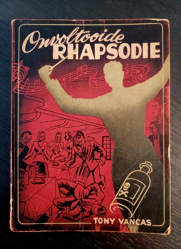 Tony Vancas, Onvoltooide rhapsodie, Ophalen of Verzenden, Gelezen, Tony Vancas