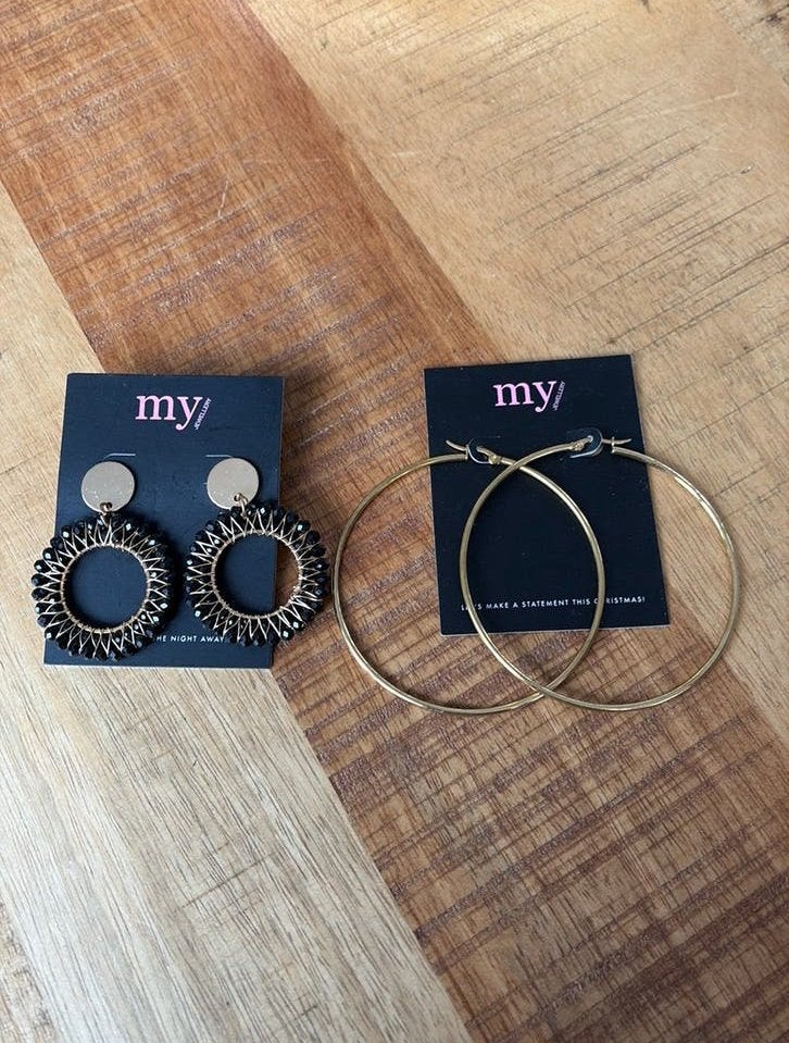 2 paar my jewellery oorbellen, Handtassen en Accessoires, Ophalen, Zo goed als nieuw