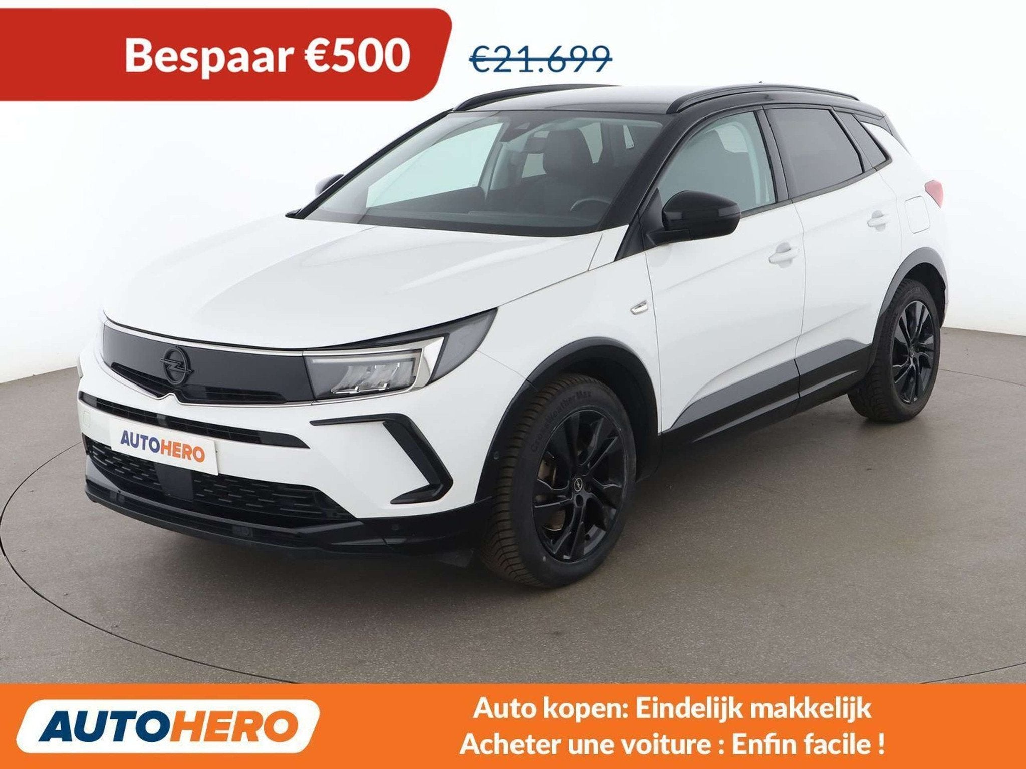 Opel Grandland X 1.6 Plug-in Hybrid GS Line (bj 2023), Auto's, Gebruikt, Euro 6, 1807 kg, Geheel digitaal combi-instrument