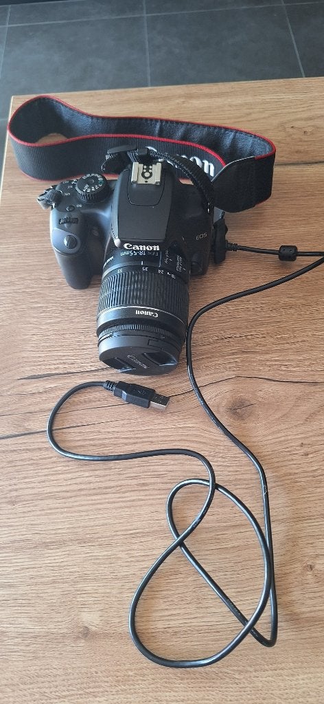 Canon reflex EOS 1000D + Tamron zoom 70-300mm, TV, Hi-fi & Vidéo, Câble USB, Enlèvement ou Envoi, Canon, Moins de 4 fois