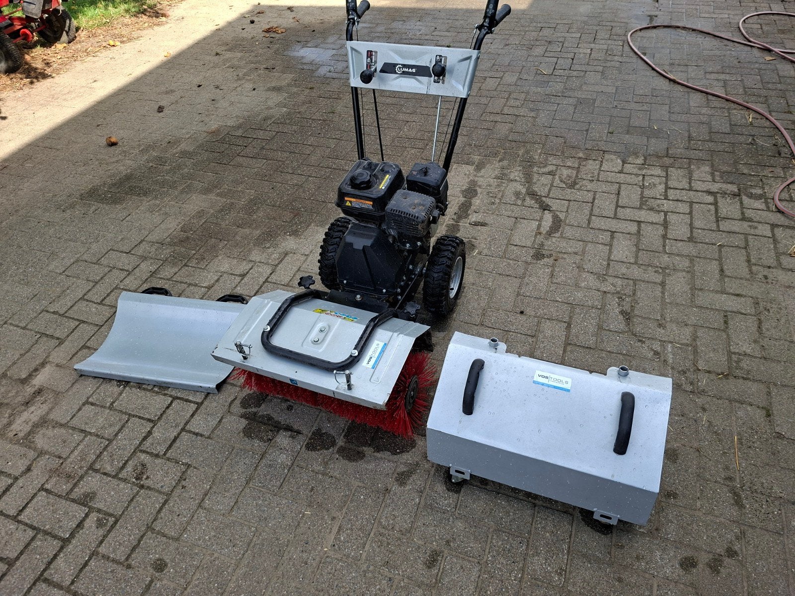 veegmachine, Tuin en Terras, Ophalen