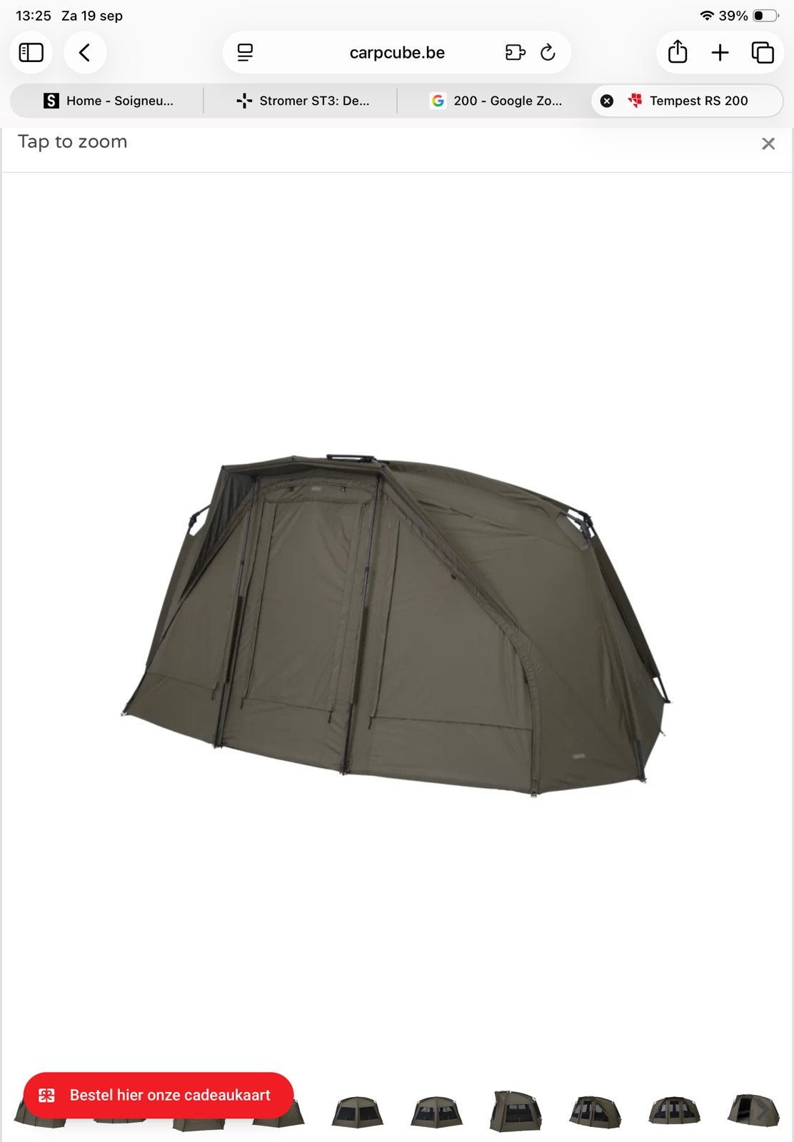 Trakker tempest rs 200, Ophalen, Zo goed als nieuw