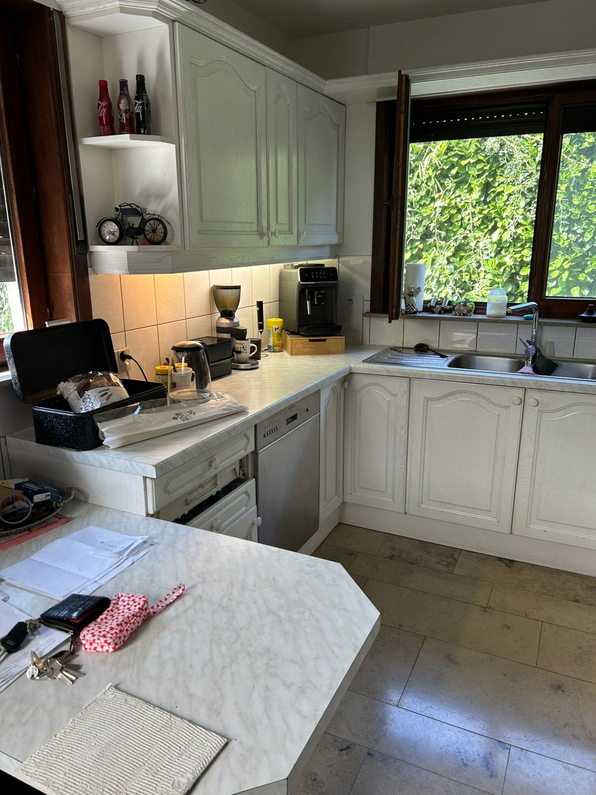 Keuken met toestellen, Huis en Inrichting, Keuken | Complete keukens, Ophalen, Gebruikt